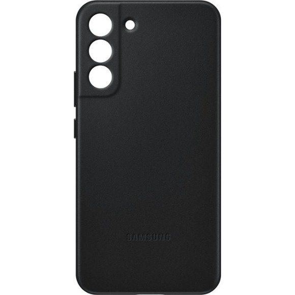 Samsung Electronics Galaxy S22+ Leather Cover, Protective Phone Case, Camera Len
